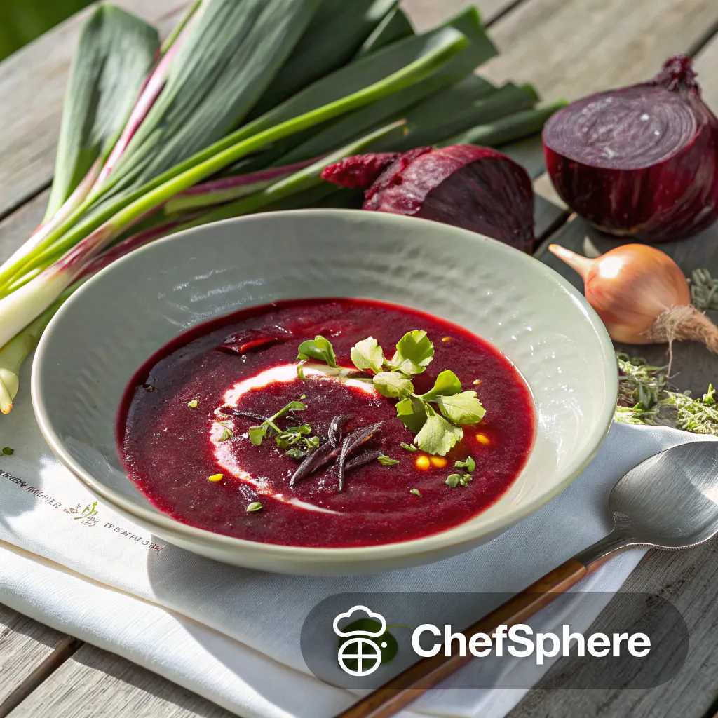 Five-Spice Beet Soup for Comfort