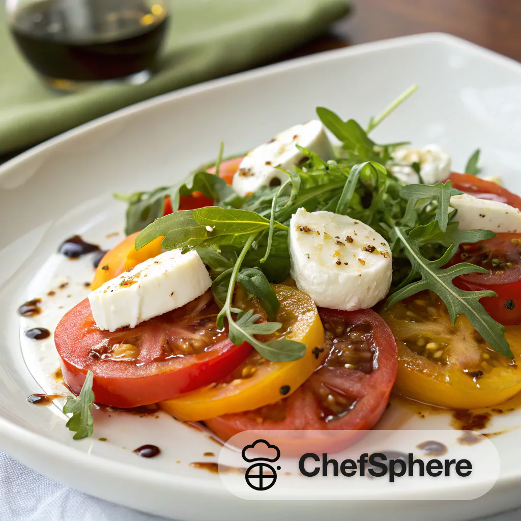 Goat Cheese Tomato Salad with Warmth