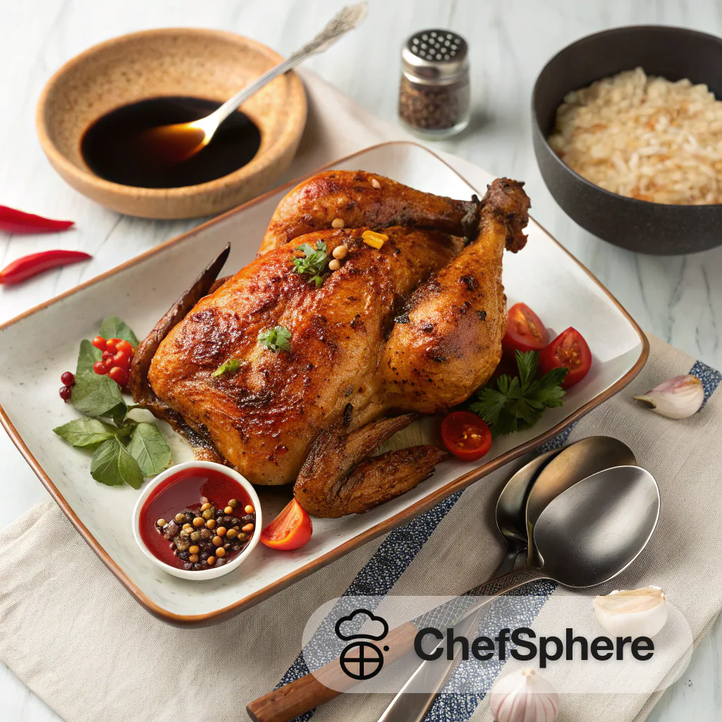 Malaysian Spiced Roast Chicken Recipe