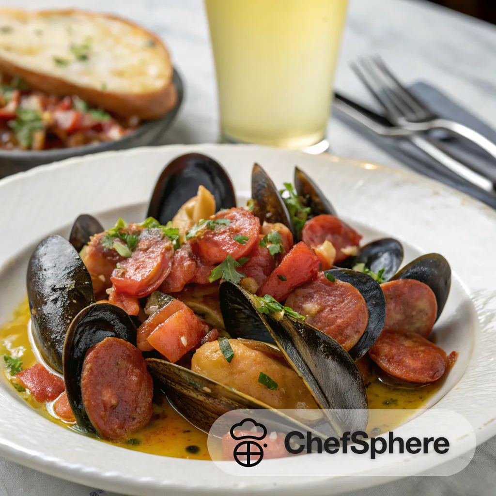 Linguica Sautéed Mussels: A Flavorful Fusion