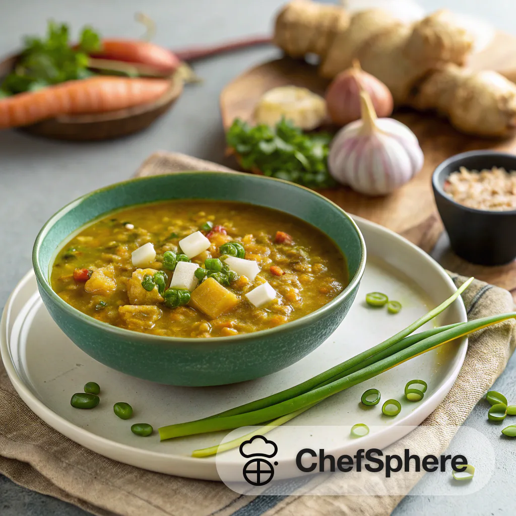 Spiced Indian Split Pea Soup Recipe