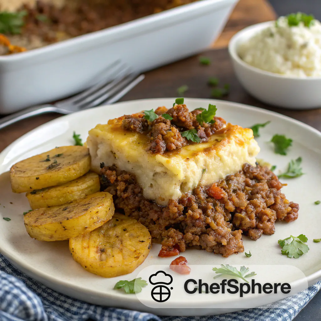 Meat and Plantain Bake