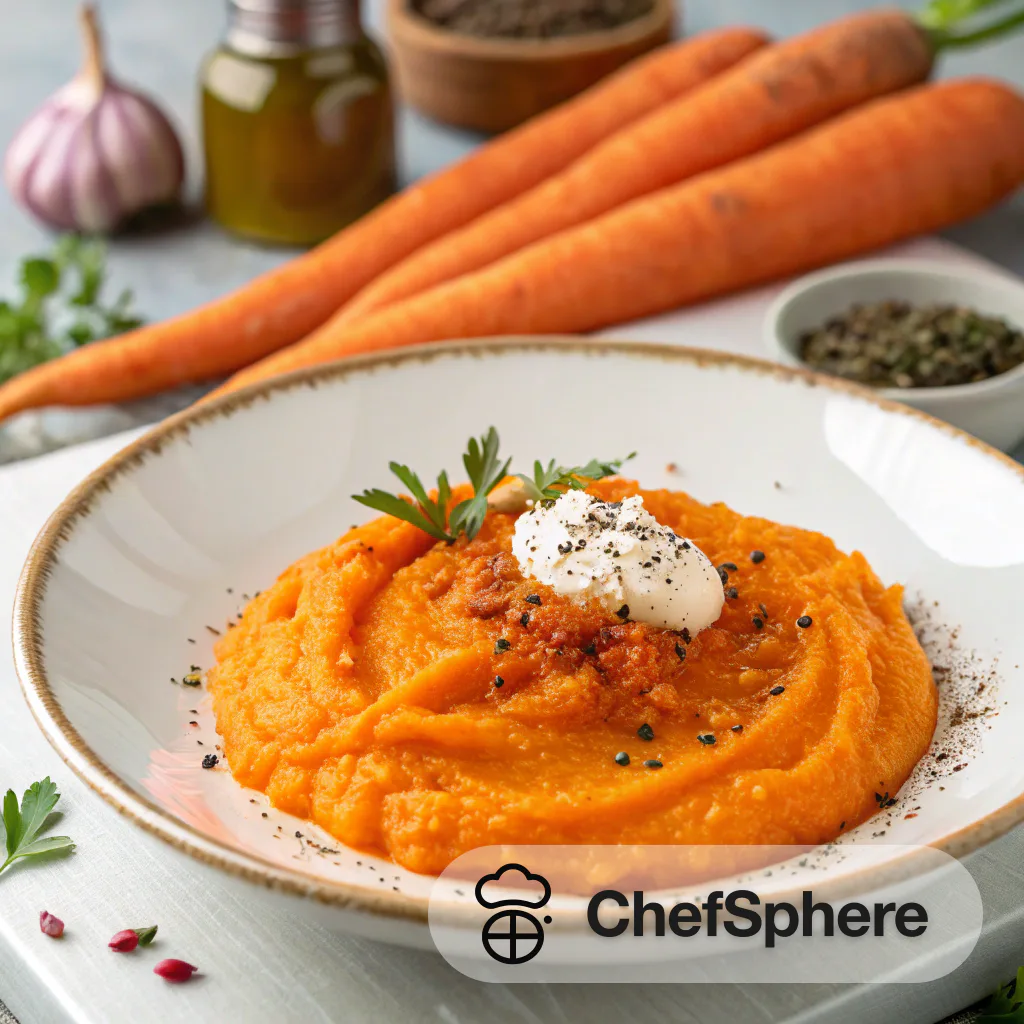 North African Spiced Carrot Puree