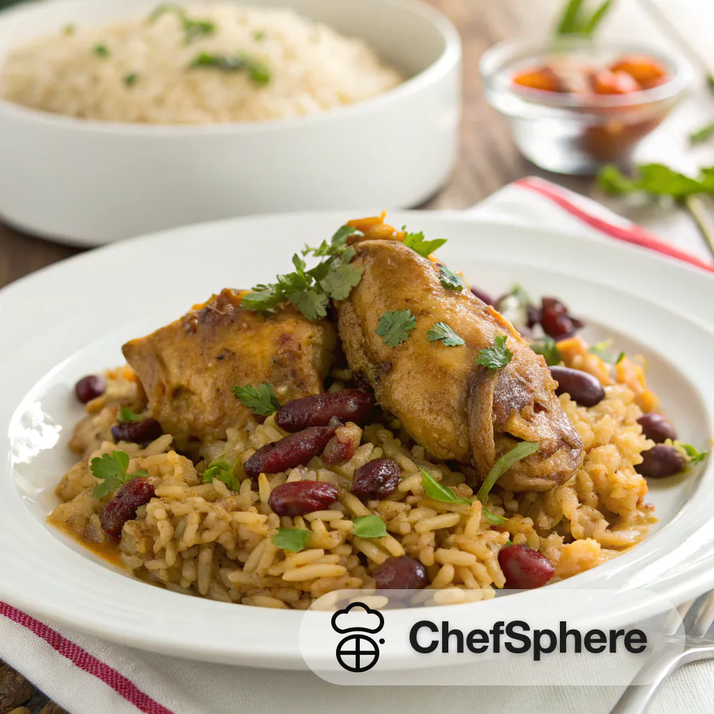 Caribbean Chicken and Rice One-Pot