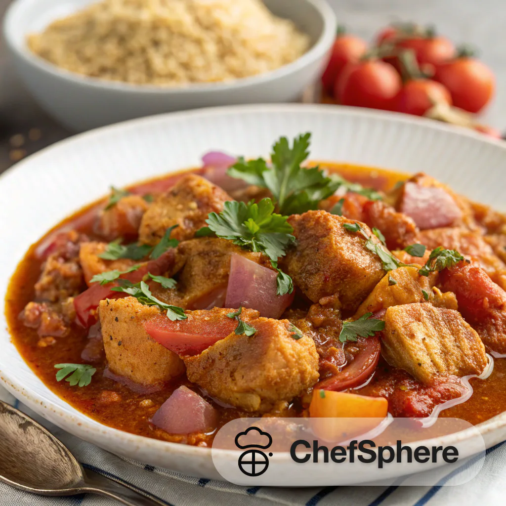 Savory Chicken Stew with Spices