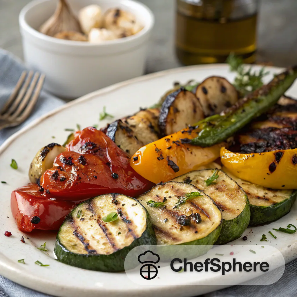 Smoky Grilled Garden Vegetable Medley
