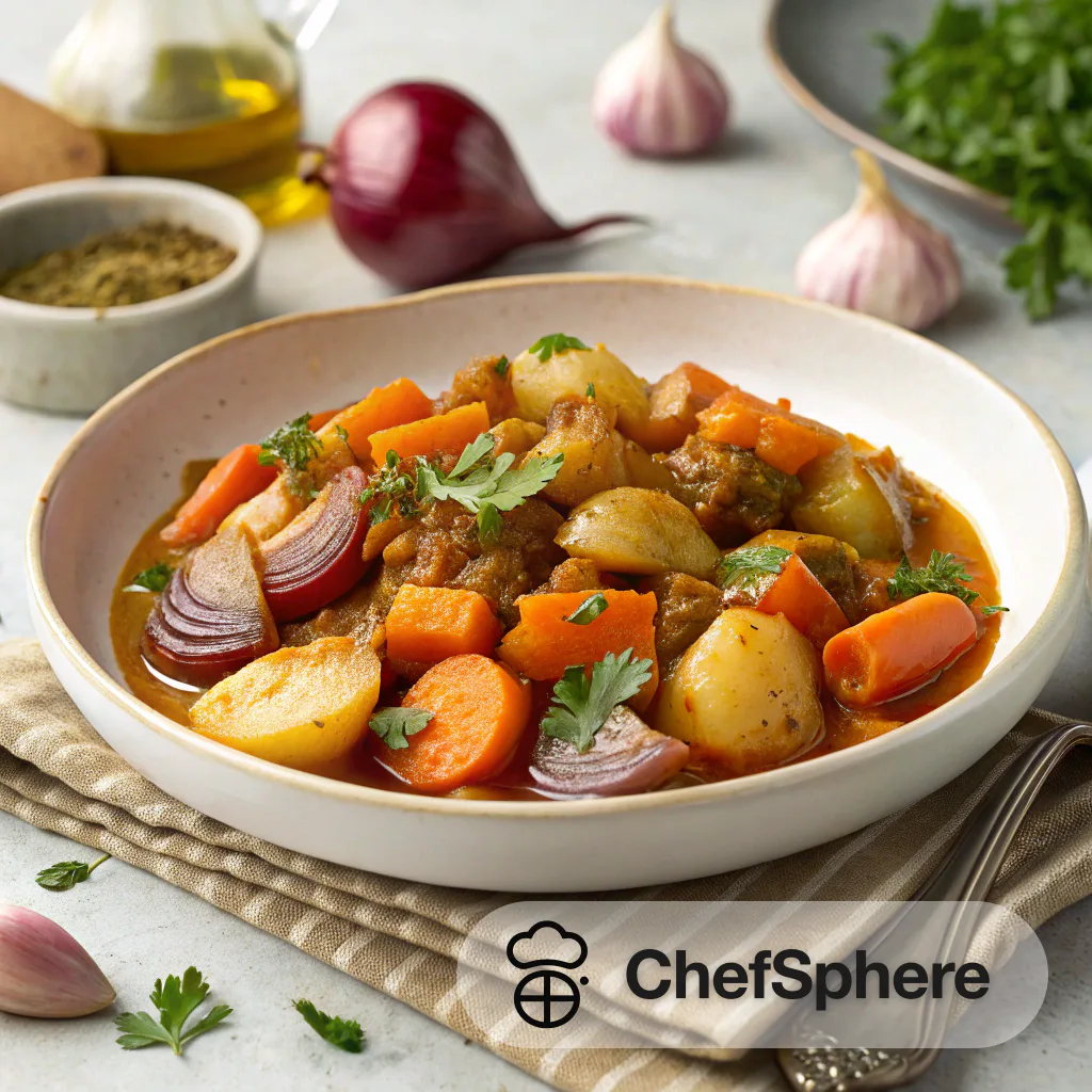Savory Spiced Vegetable Medley Stew