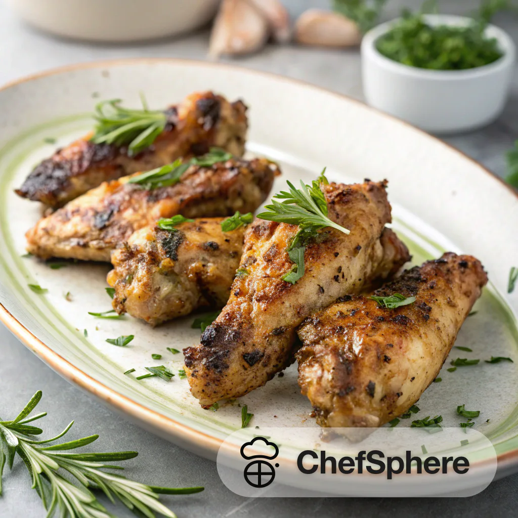 Herb-Infused Grilled Chicken Wings Recipe