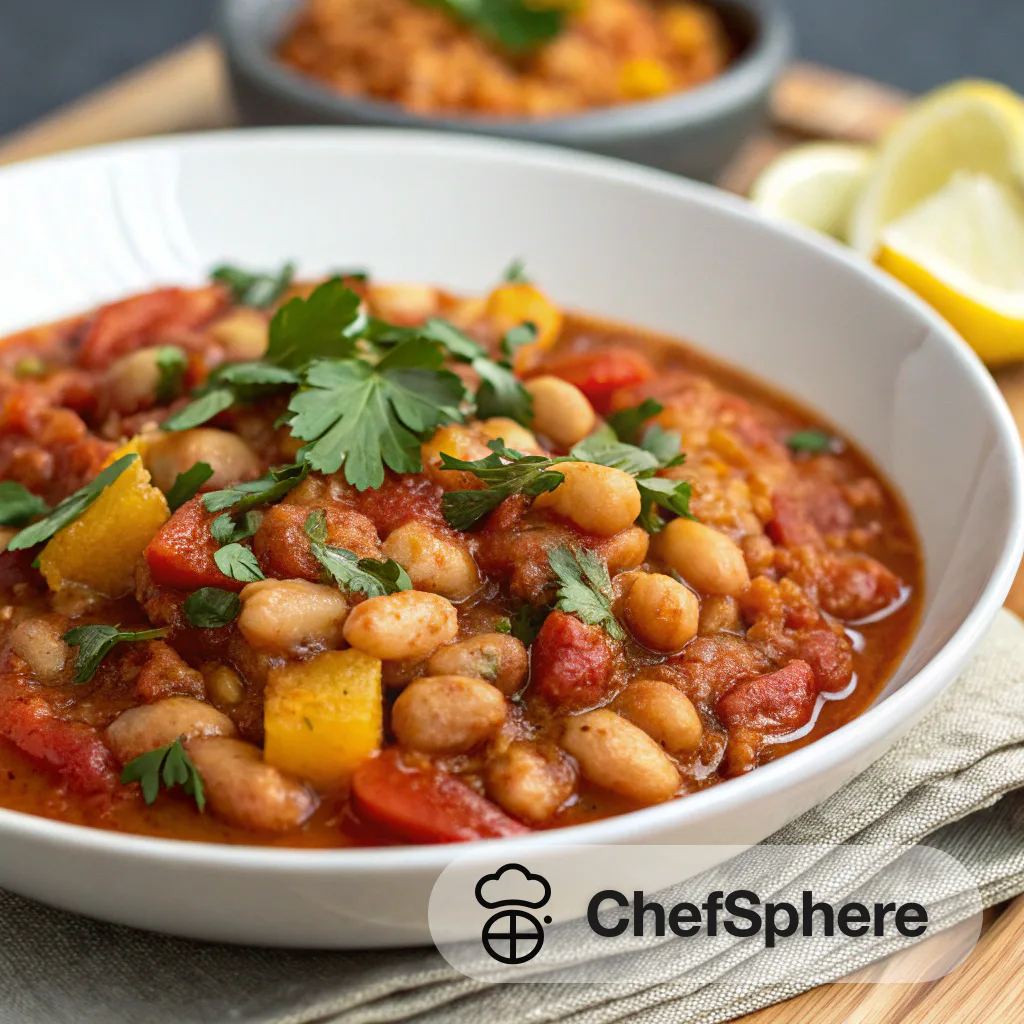 Spiced Bean Stew with Aromatics