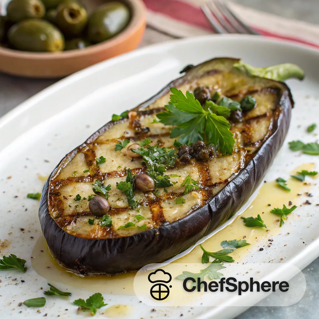 Savory Grilled Eggplant with Seasonings