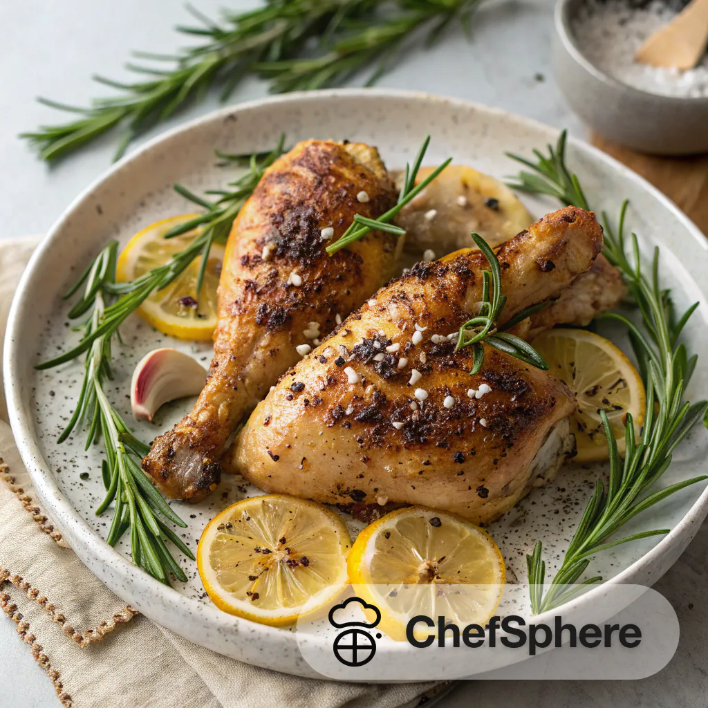 Rosemary Garlic Broiled Chicken Recipe