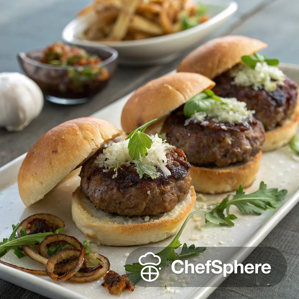 Italian Mini Burger Sliders for Sharing