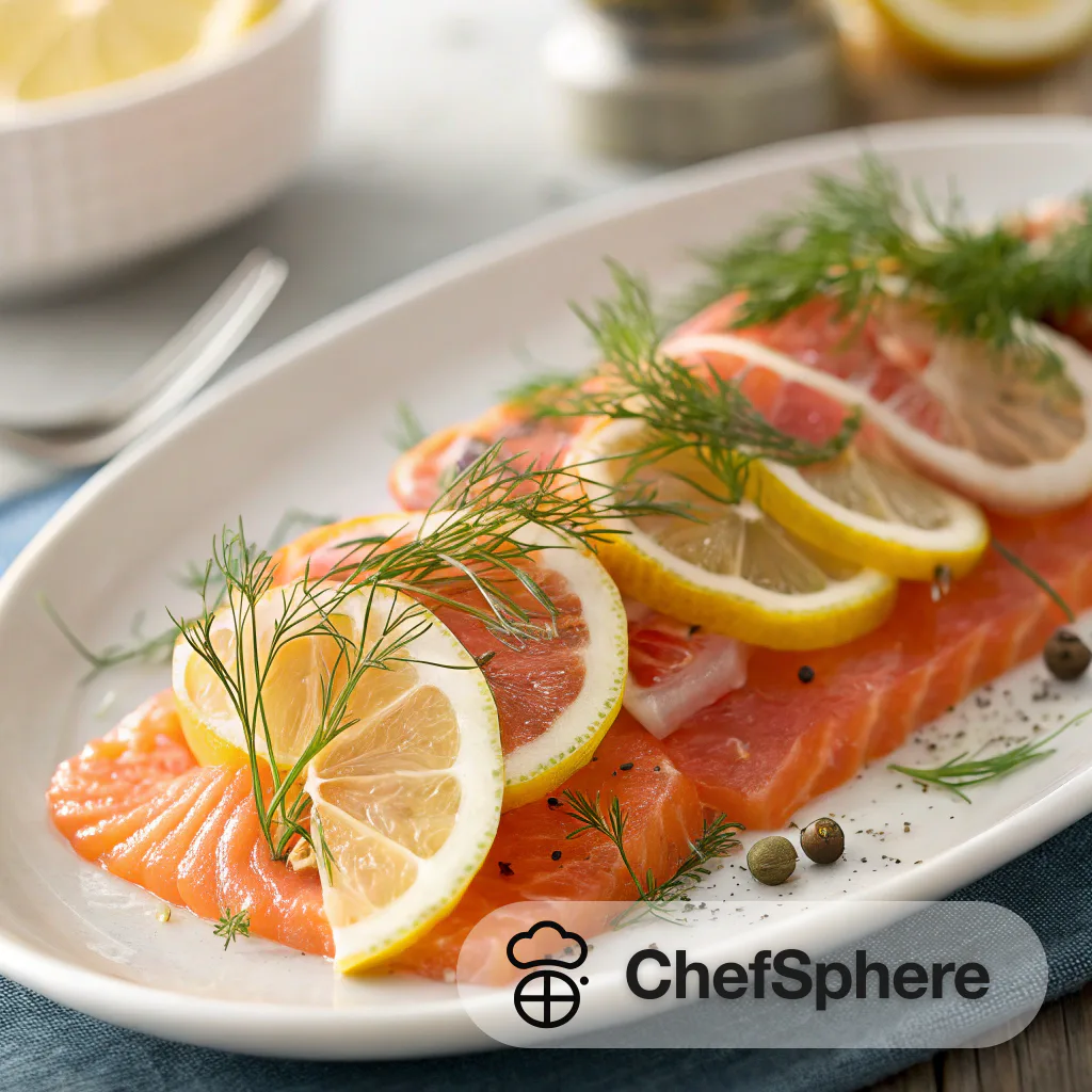 Citrus Dill Cured Salmon Recipe