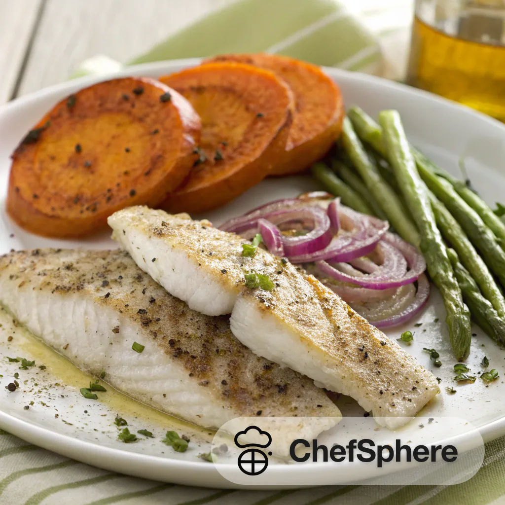 Cajun Spiced Pan-Seared Fish Fillets