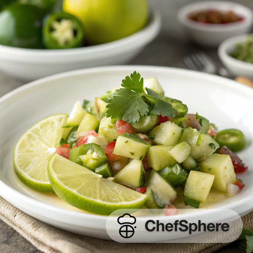 Green Apple Jalapeño Spicy Salsa