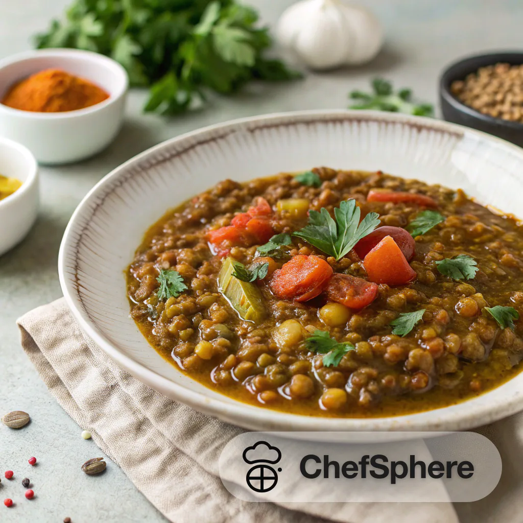 Spiced Lentil Stew for Satisfying Meal