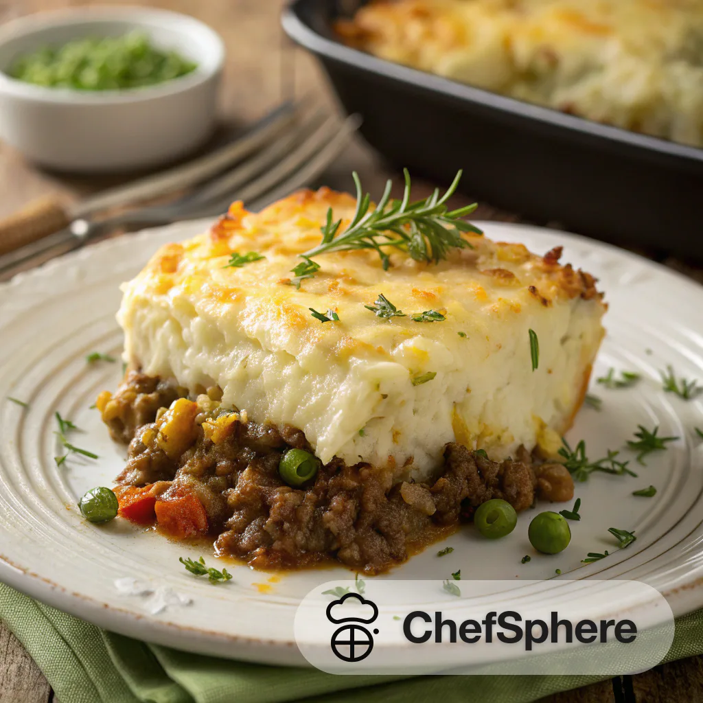 Lamb Shepherds Pie with Cheesy Top