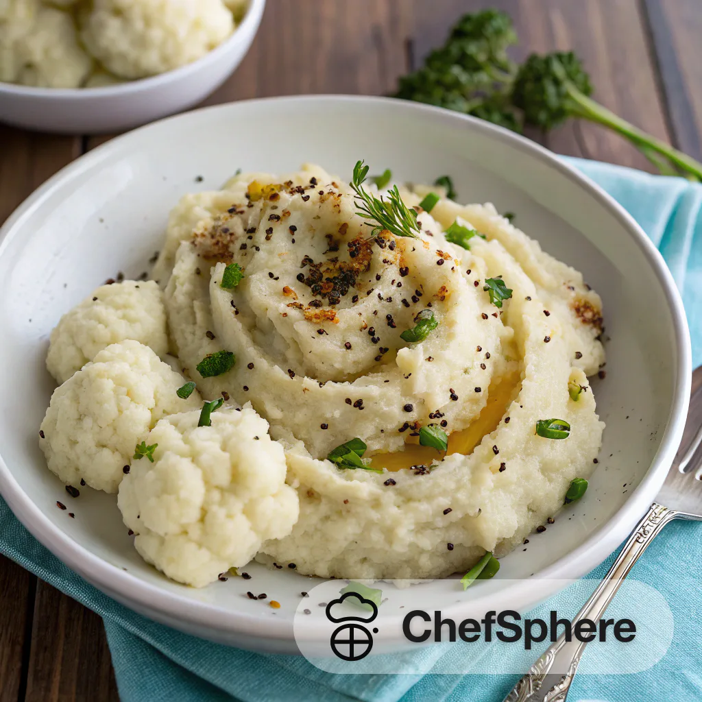 Cumin Cauliflower Mashed Potatoes Fusion