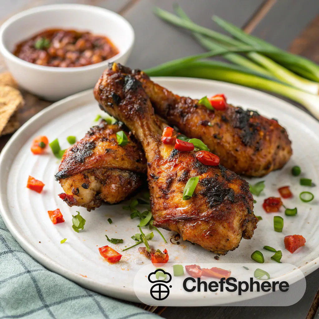 Spicy Jamaican Grilled Chicken Drums